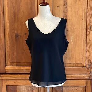 Virgo Black Dressy Camisole Sz. 10